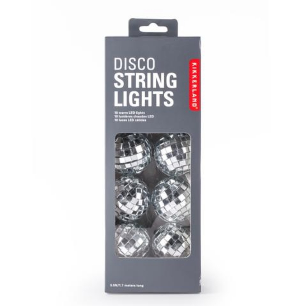 Kikkerland disco string lights